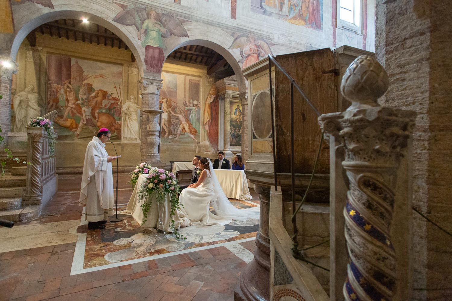 nf-Fotografo-Matrimonio-Roma- Basilica-dei-Santi-Nereo-e-Achilleo_