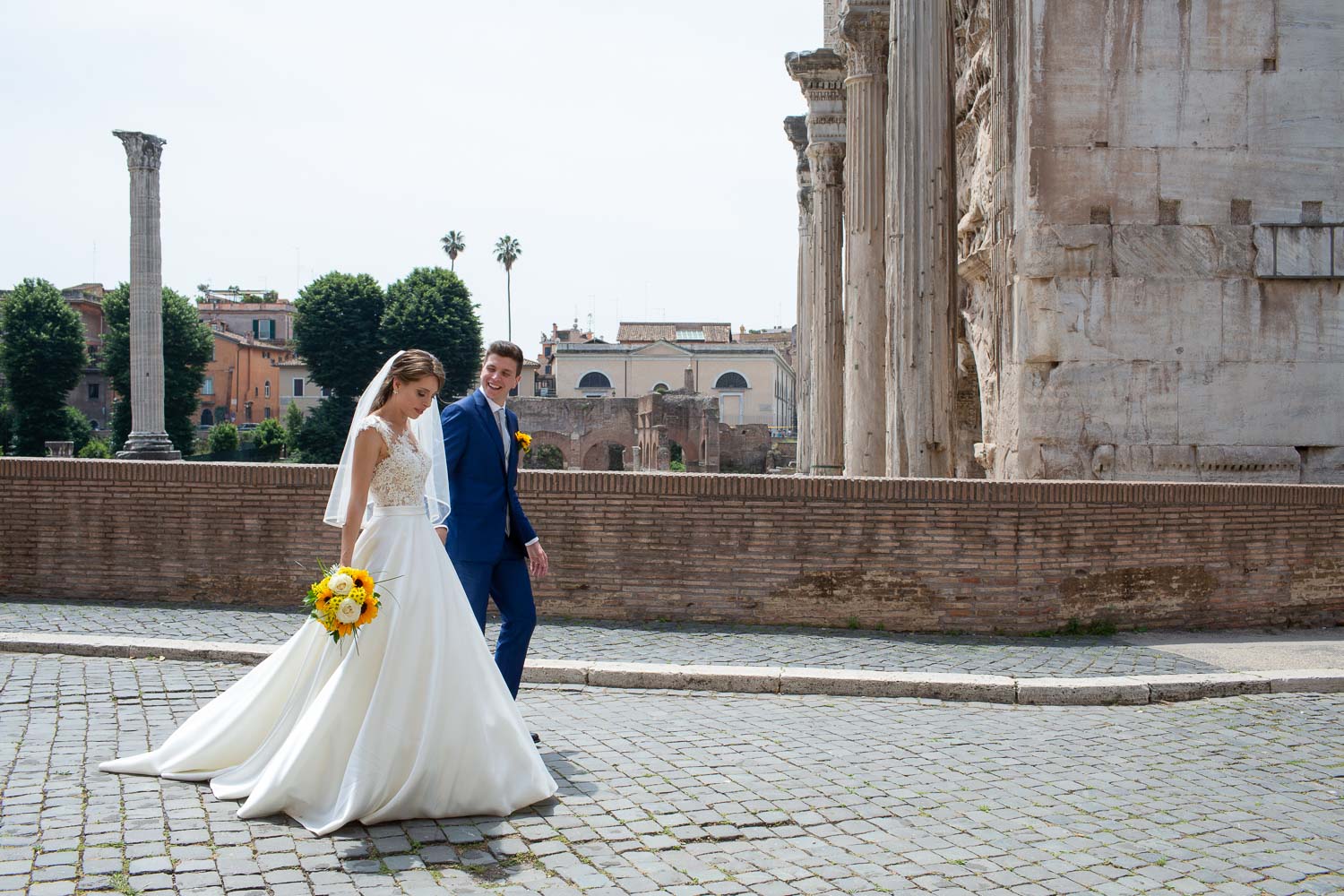 nf-Fotografo-Matrimonio-Roma-CE-foto-matrimonio-al-Foro-Romano-5