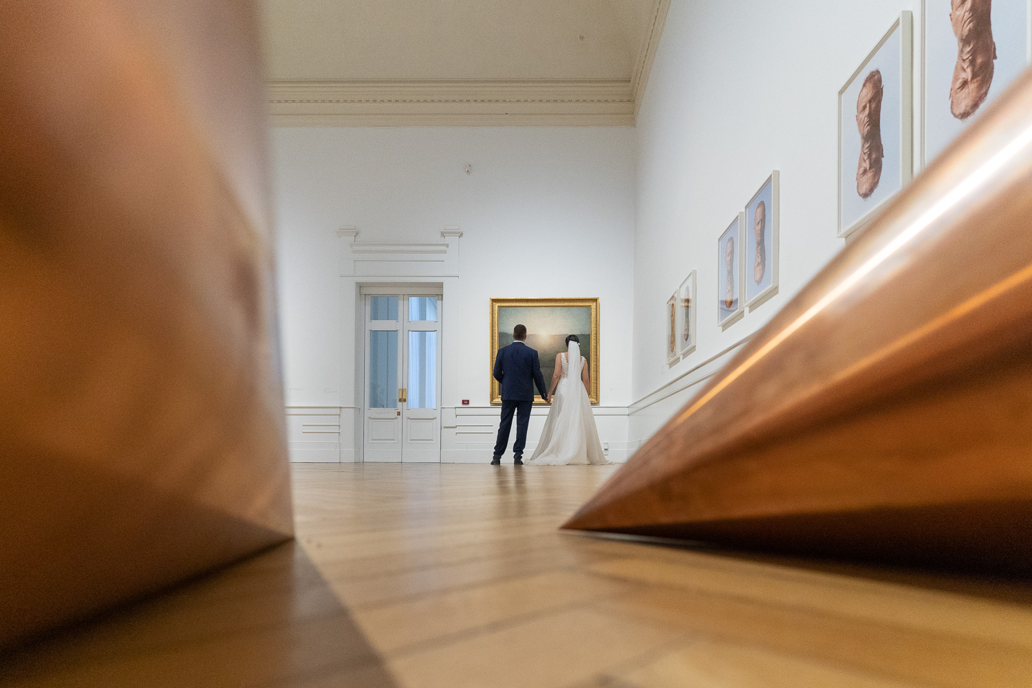 Matrimonio al museo, Galleria Nazionale d'Arte Moderna